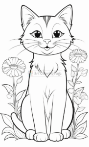 Unleash Laughter with Funny Cat Coloring Pages Vol. 9!