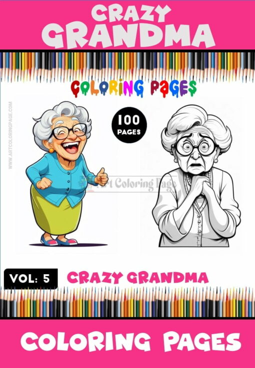 Embrace Creativity with Grandmother Coloring Sheets Vol. 5!