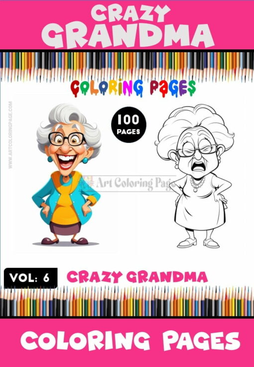 Immerse Yourself in Nostalgia with Grandmother Coloring Printable Vol. 6!