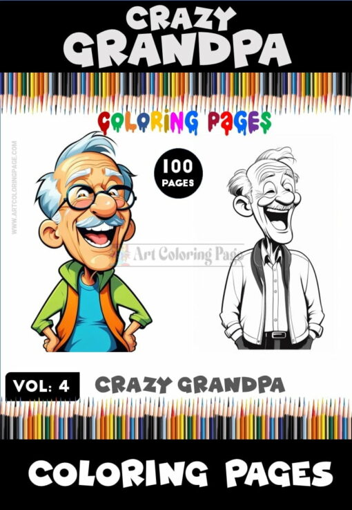 Discover Timeless Joy with Grandpa Coloring Pages Vol. 4!