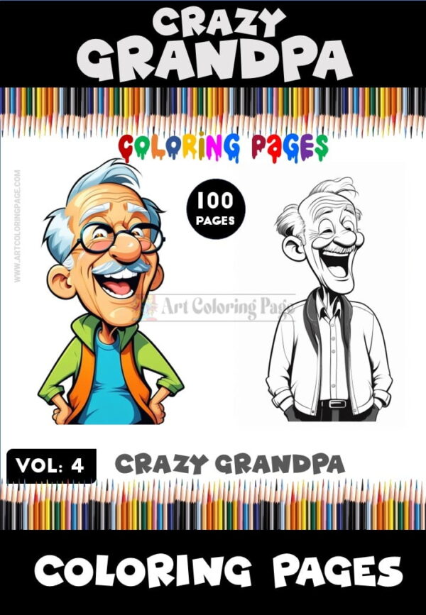 Discover Timeless Joy with Grandpa Coloring Pages Vol. 4!