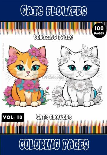Elevate Your Spirits with Humorous Cat Coloring Sheets Vol. 10!