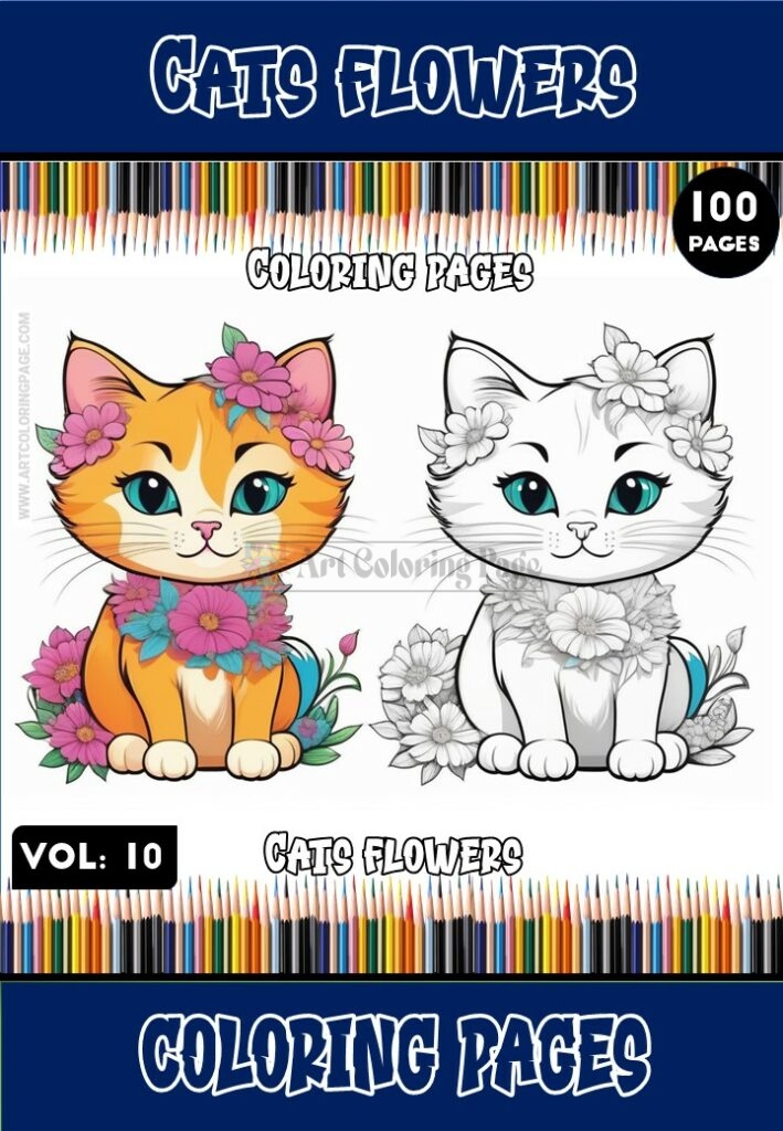 Elevate Your Spirits with Humorous Cat Coloring Sheets Vol. 10!