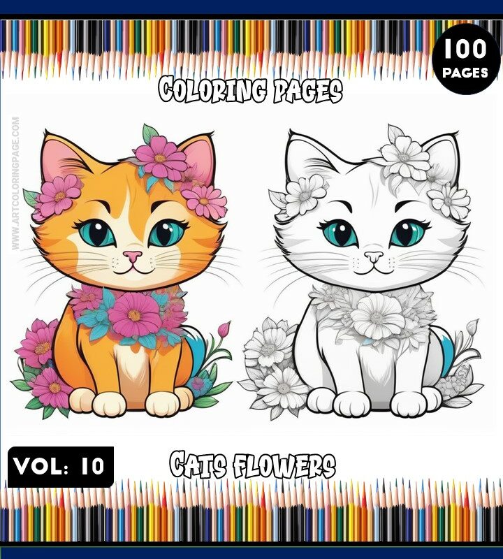 Cats Coloring Pages Collection: Purr-fect Adventures Await