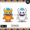 Ignite Your Creativity with Monster Coloring Ideas Vol. 10!