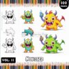 Embrace Adorable Monster Adventures with Cute Monster Cartoon Vol. 11!