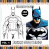 Immerse Yourself in Gotham City with Batman Coloring Images Vol. 4!