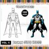Dive into Gotham's Depths with Batman Coloring Pictures Vol. 5!