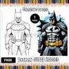 Explore Gotham's Adventures with Free Batman Coloring Pages!