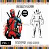 Dive into the world of heroes with Deadpool Coloring Pages Vol 1!