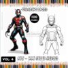 Immerse Yourself in the Exciting World of Ant-Man Coloring Book Vol. 4!