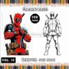 Unleash the Chaos within with Deadpool Coloring Books Vol. 10! |100 Pages|