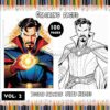 Magical Marvels: Doctor Strange Coloring Book Vol. 2 - 100 Pages