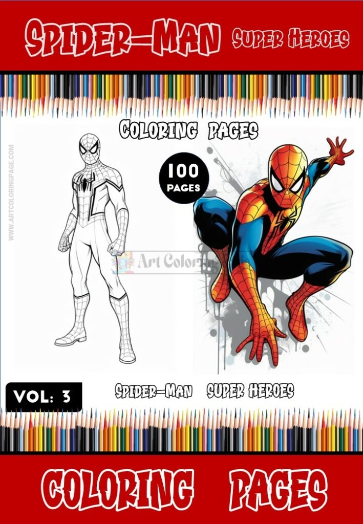 Spidey's Spectacular Adventures: Spider-Man Coloring Book Vol 3