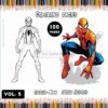 Embark on an Epic Adventure with Spider-Man Coloring Images Vol5 -100 Pages