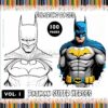 Embark on a Heroic Journey with Batman Coloring Pages Vol. 1!