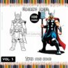 Unleash Your Inner Artist with Thor Coloring Pictures Vol 3!