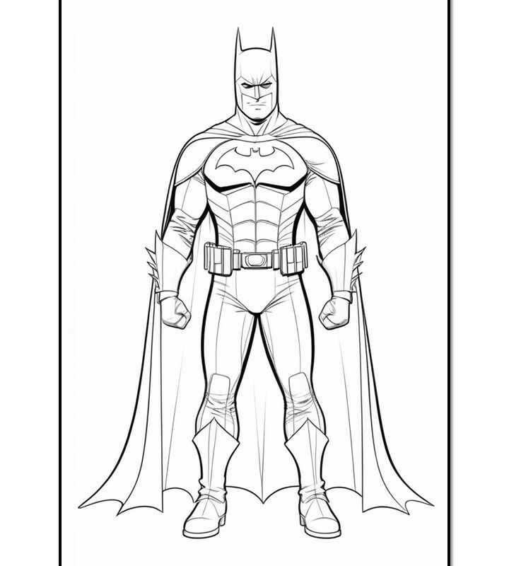 Batman Coloring Pages Collections for All Ages