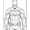 Explore Gotham's Adventures with Free Batman Coloring Pages!
