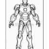 Unleash Your Inner Hero: Iron Man Coloring Pictures - Vol 1
