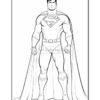 Dive into Adventure with Superman Coloring Pictures Vol 5