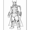 Summon Thunderous Creativity: Thor Coloring Sheets Vol 1!