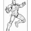 Unleash Your Inner Hero: Iron Man Coloring Pictures - Vol 1