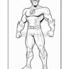Ignite Your Creativity with The Flash Coloring Sheets Vol 3!