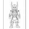 Introducing Thor Coloring Pages Vol 2: Unleash Your Creative Power!