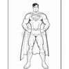 Dive into Adventure with Superman Coloring Pictures Vol 5