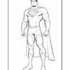 Dive into Adventure with Superman Coloring Pictures Vol 5
