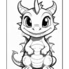 Discover Your Inner Artist with Dragon Coloring Page Vol 4!