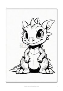 Immerse Yourself in a World of Wonder with Coloring Pages Dragon Vol 6!