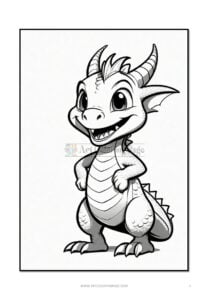Discover the Magic Within with Coloring Pages of Dragons Vol 8!