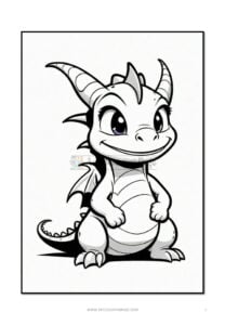 Unleash Your Inner Artist with Dragons Coloring Pages Vol 9