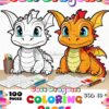 Embark on a Journey of Color and Fantasy with Colorful Dragons Vol 10