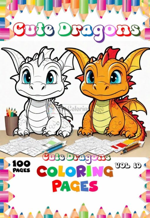 Embark on a Journey of Color and Fantasy with Colorful Dragons Vol 10