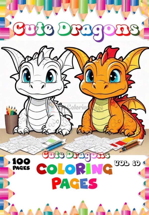 Embark on a Journey of Color and Fantasy with Colorful Dragons Vol 10