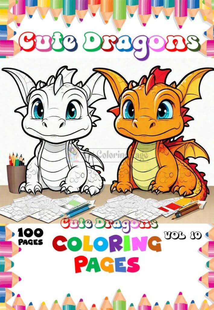 Embark on a Journey of Color and Fantasy with Colorful Dragons Vol 10