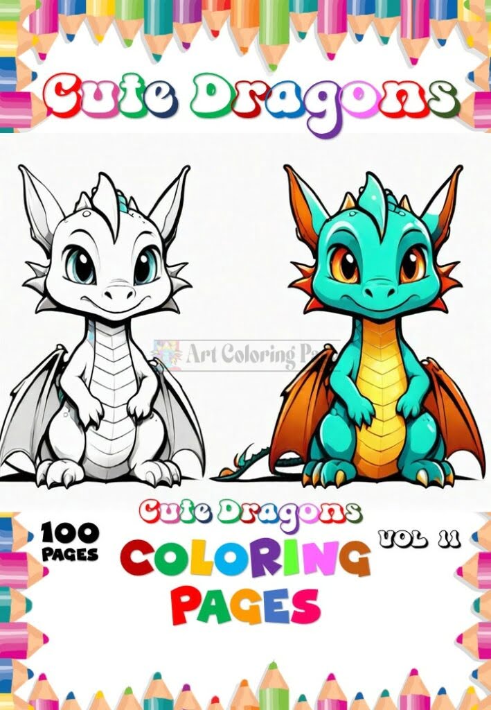 Unleash Your Inner Artist with Dragon Coloring Vol 11