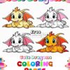 Embrace a World of Magic: Free Coloring Dragon
