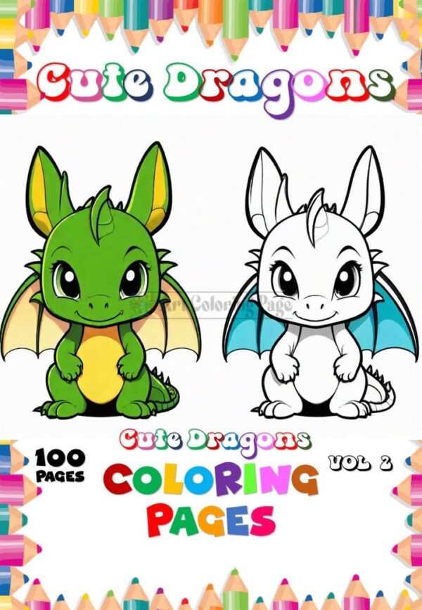 Discover Enchantment with Charming Dragon Illustrations Vol 2