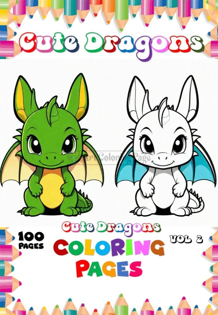 Discover Enchantment with Charming Dragon Illustrations Vol 2