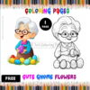 Celebrate Easter with a Heartfelt Touch: Free Easter Grandma Coloring Pages