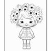 Delightful Dreams: Girly Coloring Pages Vol 7