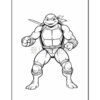 A colorful adventure with Turtles Themed Coloring Activities Vol. 5