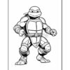 A colorful adventure with Turtles Themed Coloring Activities Vol. 5