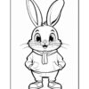 Spring into Color with Easter Rabbit Coloring Sheets Vol 3!