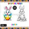 Unleash Creativity with Easter Bunny Coloring! Vol 1