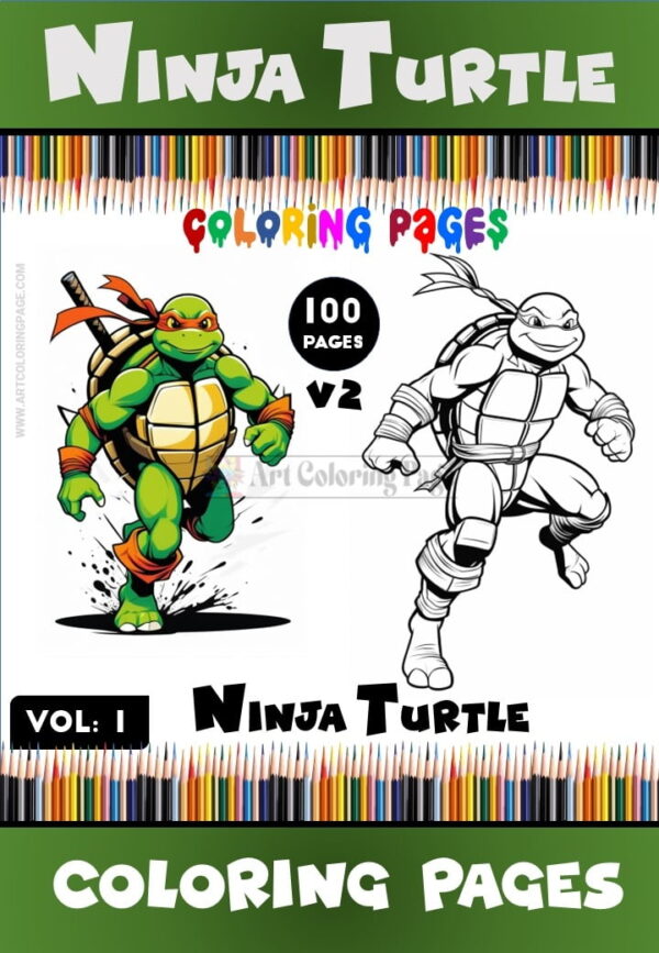 Ninja Turtles Coloring Pages